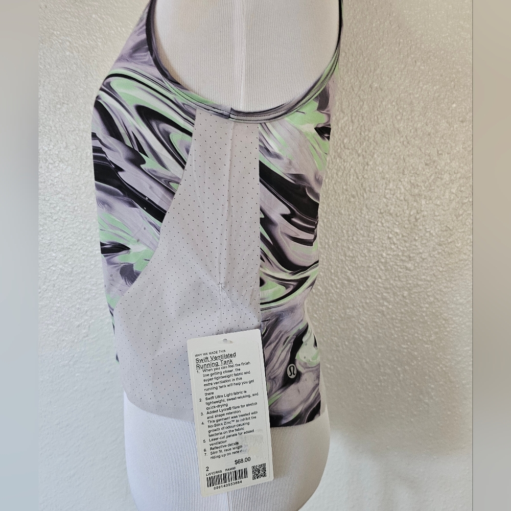 Sold  Lululemon swiftly ventilated running tank top - Picture 2 of 7